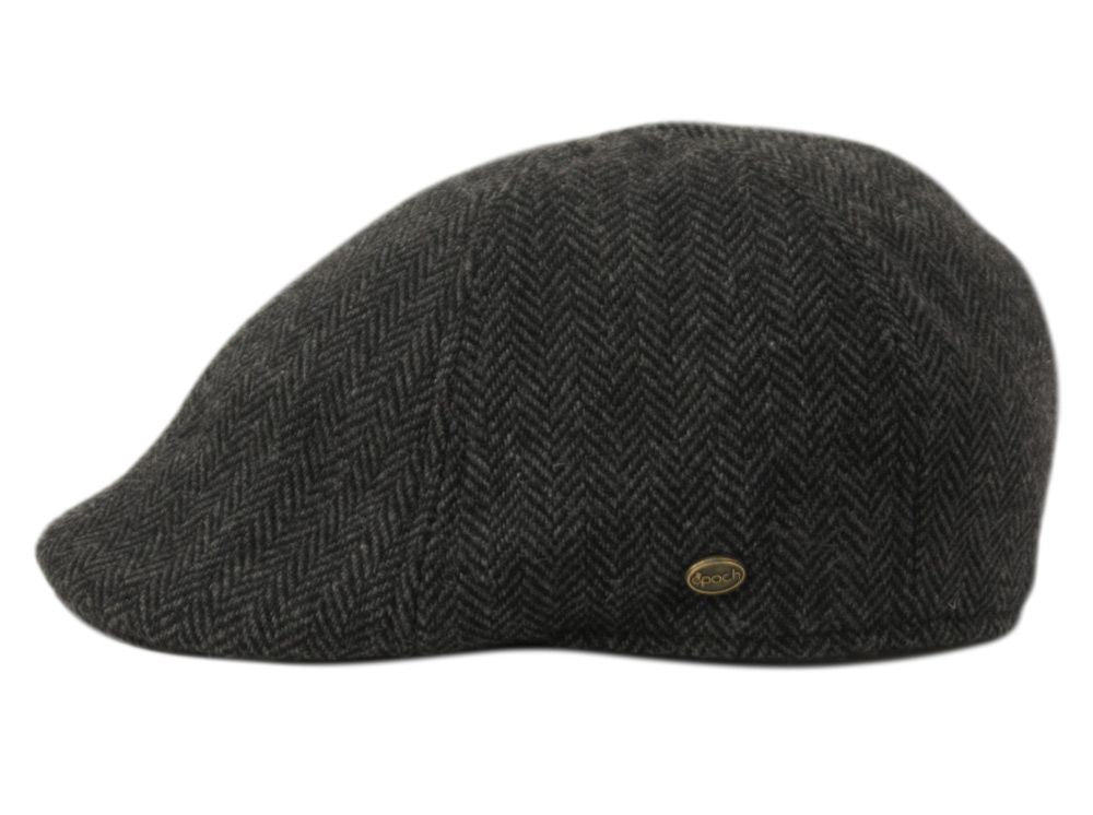 Tweed Herringbone Duckbill Ivy Cap