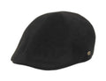 Brushed Solid Color Wool Duckbill Ivy Cap