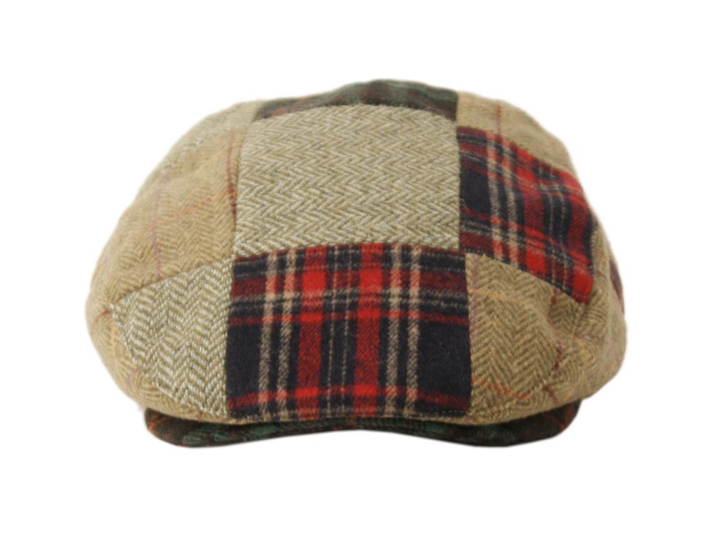 Patch Work Wool Blend Ivy Cap